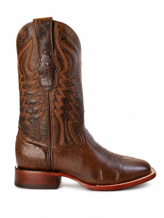 Oklahoma Brown Panza Avestruz